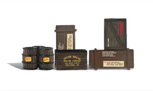 g wooden crates and barrels