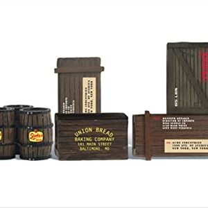 G Wooden Crates and Barrels