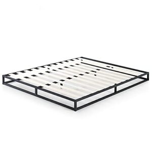 ZINUS Joseph Metal Platforma Bed Frame / Mattress Foundation / Wood Slat Support / No Box Spring Needed / Sturdy Steel Structure, Queen