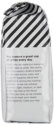 AmazonFresh Just Bright Ground Coffee, Light Roast, 12 Ounce