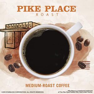 Starbucks VIA Instant Coffee—Medium Roast Coffee—Pike Place Roast—100% Arabica—1 box (50 packets)