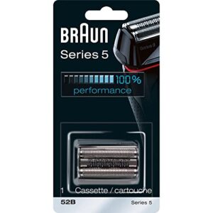 braun series 5 electric shaver replacement head – 52b – compatible with electric razors 5090/5190cc, 5040/5140s, 5030s, 5147s, 5145s, 5195cc, 5197cc