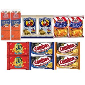 Cheese Crackers and Cheese Snacks Variety Pack Assortment Sampler Bulk Care Package (36 Count)