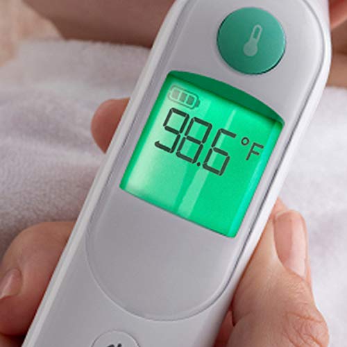 Braun ThermoScan 6, IRT6515 – Digital Ear Thermometer for Adults, Babies, Toddlers and Kids – Fast, Gentle, and Accurate with Color Coded Results