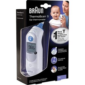 braun thermoscan 5 ear thermometer – irt6500