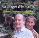 grainger & bolcom: music for two pianos