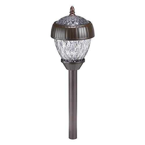 Acorn 2-Light Pathway Solar Light Set (6-Pack)