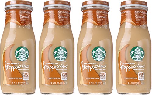 Starbucks Frappuccino Coffee Drink, Caramel, 9.5 oz (4 Pack)