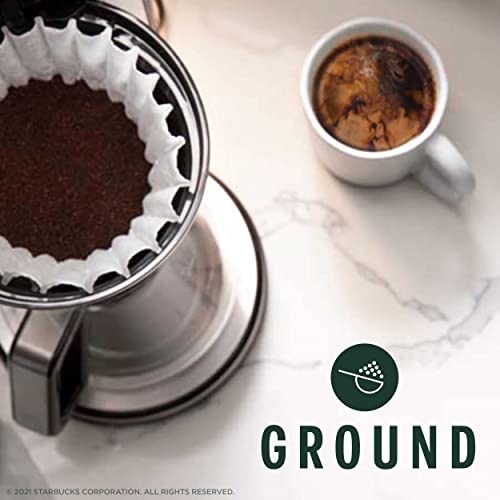 Starbucks Ground Coffee—Dark Roast Coffee—Sumatra—100% Arabica—6 bags (12 oz each)