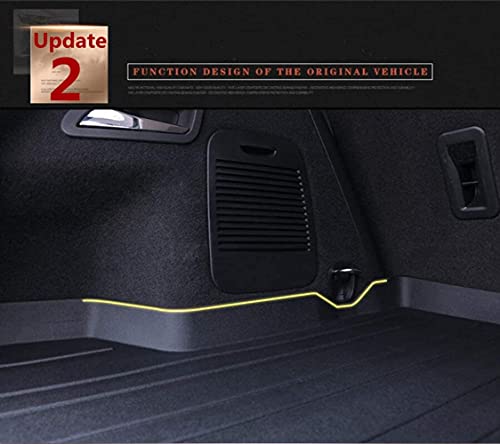 X5 Cargo Liners Rear Cargo Trunk Tray Floor Mats Compatible with 2023 2022 2021 2020 2019 BMW X5 Models,All Weather Protector Custom-Fit 3D Waterproof Durable Odorless Flexible TPO Accessories