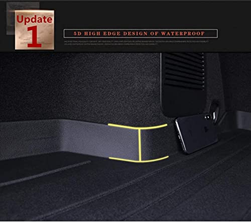 X5 Cargo Liners Rear Cargo Trunk Tray Floor Mats Compatible with 2023 2022 2021 2020 2019 BMW X5 Models,All Weather Protector Custom-Fit 3D Waterproof Durable Odorless Flexible TPO Accessories