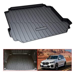 X5 Cargo Liners Rear Cargo Trunk Tray Floor Mats Compatible with 2023 2022 2021 2020 2019 BMW X5 Models,All Weather Protector Custom-Fit 3D Waterproof Durable Odorless Flexible TPO Accessories