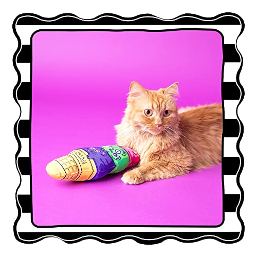 Petmate Fat Cat Kitty Kickz Mice Cream Cone Cat Toy