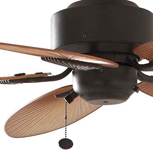 Hampton Bay Lillycrest 52" Indoor/Outdoor Aged Bronze Ceiling Fan - Model # 32711