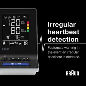 Braun ExactFit 3 Upper Arm Blood Pressure Monitor with Clinically Proven Accuracy - Quick & Easy At-Home Blood Pressure Machine with 2 Cuff Sizes Included