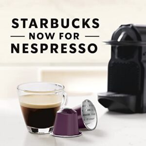 Starbucks by Nespresso Dark Roast Caffè Verona Coffee (50-count single serve capsules, compatible with Nespresso Original Line System)