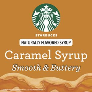 Starbucks Naturally Flavored Caramel Coffee Syrup, 12.17 fl oz. (Pack of 2)