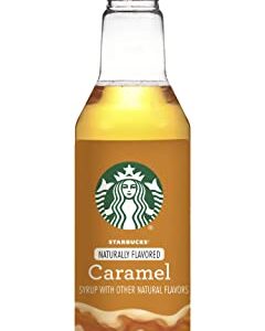 Starbucks Naturally Flavored Caramel Coffee Syrup, 12.17 fl oz. (Pack of 2)