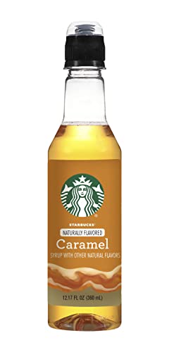 Starbucks Naturally Flavored Caramel Coffee Syrup, 12.17 fl oz. (Pack of 2)