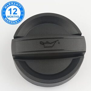 Oil Filler Cap, Replace 11128655331, 11-12-8-655-331 Compatible with BMW - 128i 135i 320i 328i 328xi 335i 528i 535i 740Li 740i M3 M5 M6 X1 X3 X5 X6 Z4 - E46 E60 E84 E92 F10 N52 N54 N55, More