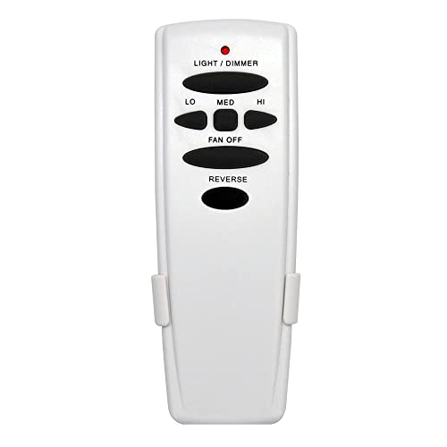 UC7078T with Reverse for Hampton Bay Ceiling Fan Remote Control with Wall Mount, Replace CHQ7078T UC7078T RR7078TR L3HMAY97FANHD L3H2003FANHD Fan-HD HD5 HD6 (Receiver not Included)