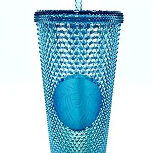 Starbucks Blue Studded Tumbler 24oz