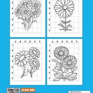 How to Draw Daisy: Lovely Activity Workbook To Learn To Draw Coloring Pages With Chamomile Flowers For Kids And Toddlers | Relaxation And Creativity Gifts For Children