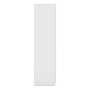 Manhattan Comfort Gramercy Contemporary Modern Freestanding Wardrobe Armoire Closet, 82.48", White