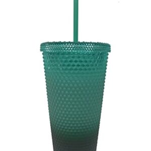 Starbucks Green Gradient Studded Tumbler Fall Winter Holiday 2022 (16 oz - Grande)