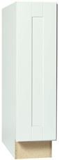 hampton bay kbf09-ssw rsi home products shaker base cabinet, full door, white, 9″