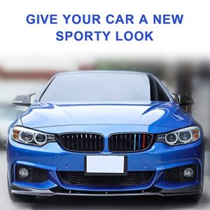 MACARLON Stripe Grille Insert Trims Compatible with 2014-2019 BMW F32 F33 F36 4 Series 420i 428i 435i 430i 440i Center Kidney Grill Stripes