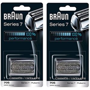 Braun Series 7 Pulsonic 70S (9000 Series) Cassette Replacement, Pack of 2