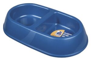 petmate 23047 small lightweight double diner pet dish