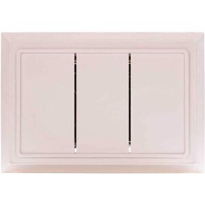 hampton bay wired door chime in white