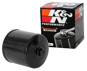 k&n motorcycle oil filter: high performance, premium, designed to be used with synthetic or conventional oils: fits select bmw motorcycles, kn-163