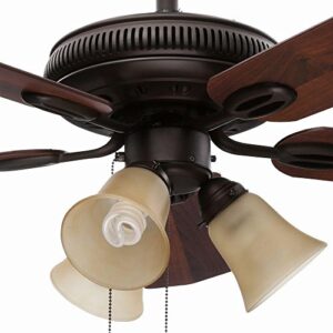 Hampton Bay Glendale 52 In. Oil Rubbed Bronze Ceiling Fan