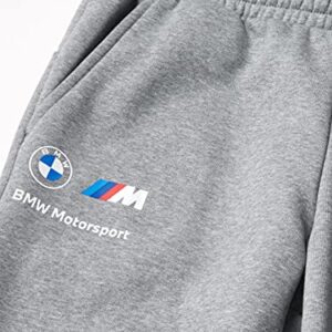 PUMA Men's Standard BMW MMS Essentials Fleece Sweatpants, Medium Gray Heather, X-Large