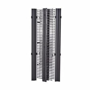 eaton electrical – sb860810d084fb – eaton b-line series open frame racks, 84in height, 10.8125in length, 10in width, aluminum, rcm rack mounted double sided vertical cable manager cover, direct pdu