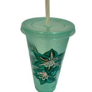 Starbucks Reusable Color Changing 5 Hot Cups - Limited Edition Holiday & Christmas Gift Hot Cups With Lids