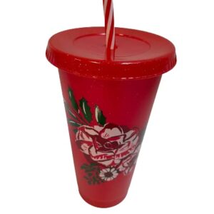 Starbucks Reusable Color Changing 5 Hot Cups - Limited Edition Holiday & Christmas Gift Hot Cups With Lids