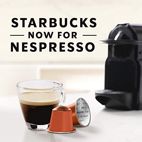 Starbucks by Nespresso Medium Roast Single-Origin Colombia Coffee (50-count single serve capsules, compatible with Nespresso Original Line System)