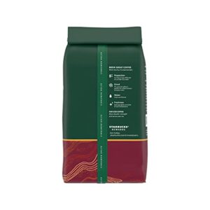 Starbucks Ground Coffee—Cinnamon Dolce Flavored Coffee—No Artificial Flavors—100% Arabica—6 bags (11 oz each)