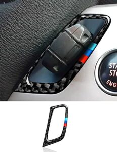 car key frame panel cover trim carbon fiber sticker decal fits for bmw x5 e70 x6 e71 2007 2008 2009 2010 2011 2012 2013 2014 accessories