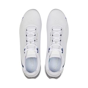 PUMA Unisex Sneaker, White Estate Blue, 10.5 US Men