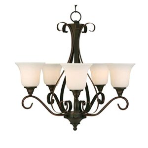 Hampton Bay 5-Light Oil Rubbed Bronze Chandelier