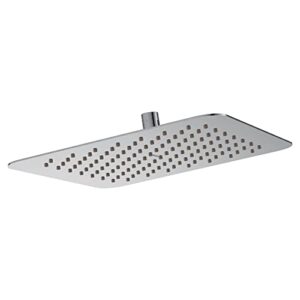 moen chrome 12-inch razor thin rainshower shower head, s1004