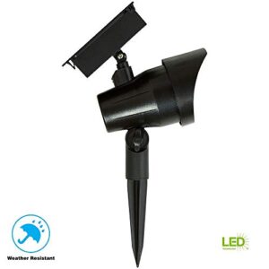 Hampton Bay NXT-SL-12 Solar Black Spot Light