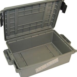 MTM ACR5-72 ACR5 Ammo Crate Utility Box, Brown, Medium&MTM ACR4-18 Ammo Crate Utility Box,Green,Medium