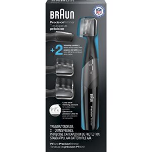 Braun Precision Trimmer PT5010, Men's Precision Beard, Ear & Nose, Mustache detailer, styler