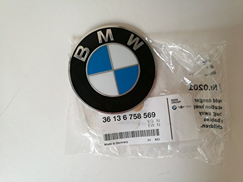 BMW 36-13-6-758-569 Insignia Stamped with Ad